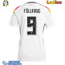 Germany Niclas Fullkrug #9 Replica Home Shirt Ladies Euro 2024 Short Sleeve